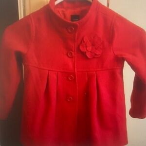 Stylish Red Kids Coat